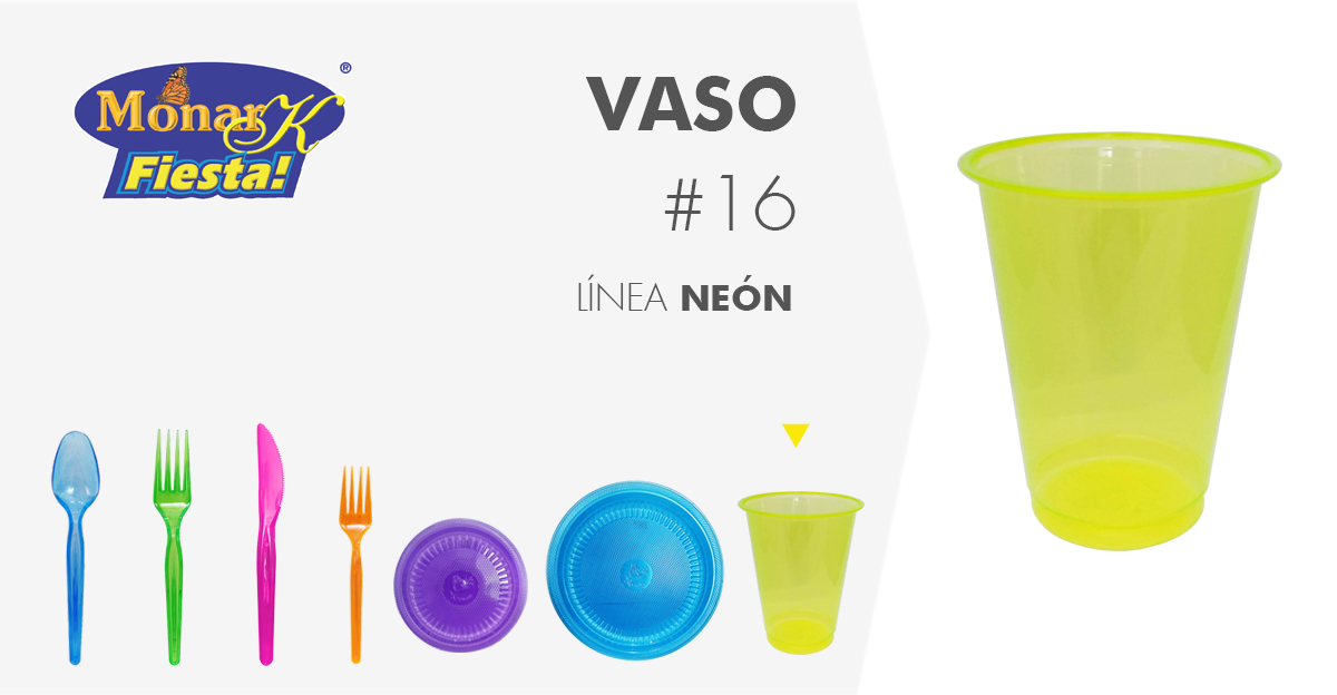 Vaso Neón #16