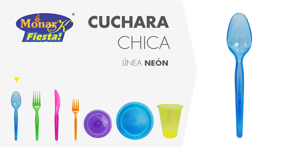 Cuchara Neón Chica