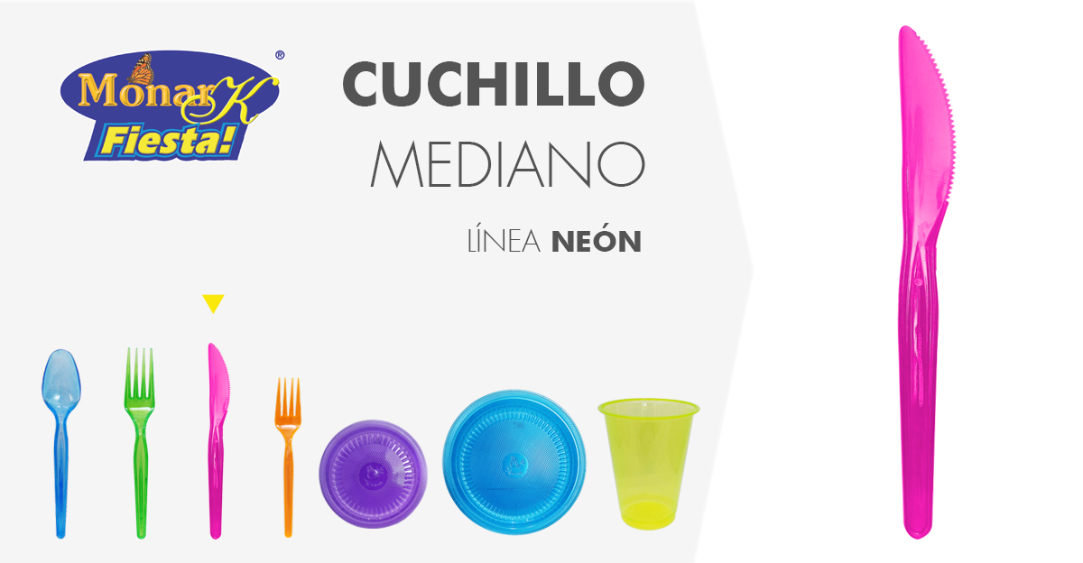 Cuchillo Neón Mediano