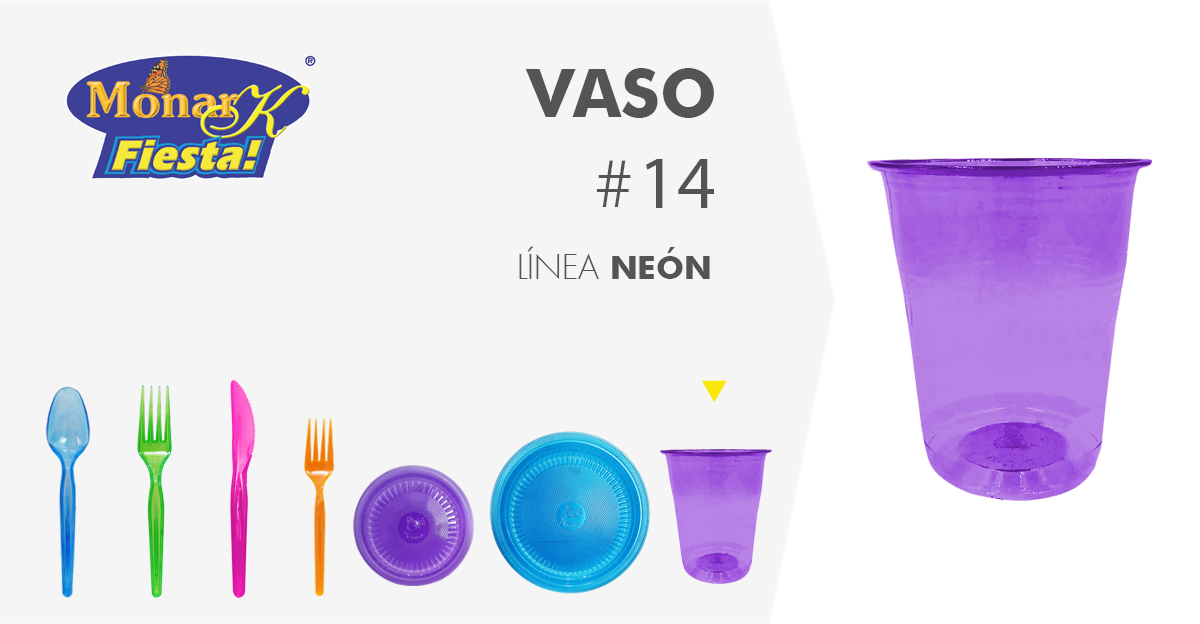 Vaso Neón #14